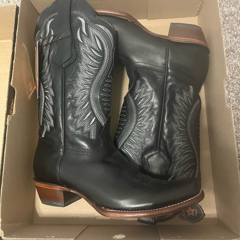 Los Altos Black Dubai Boots Vergel Women’s Size 12